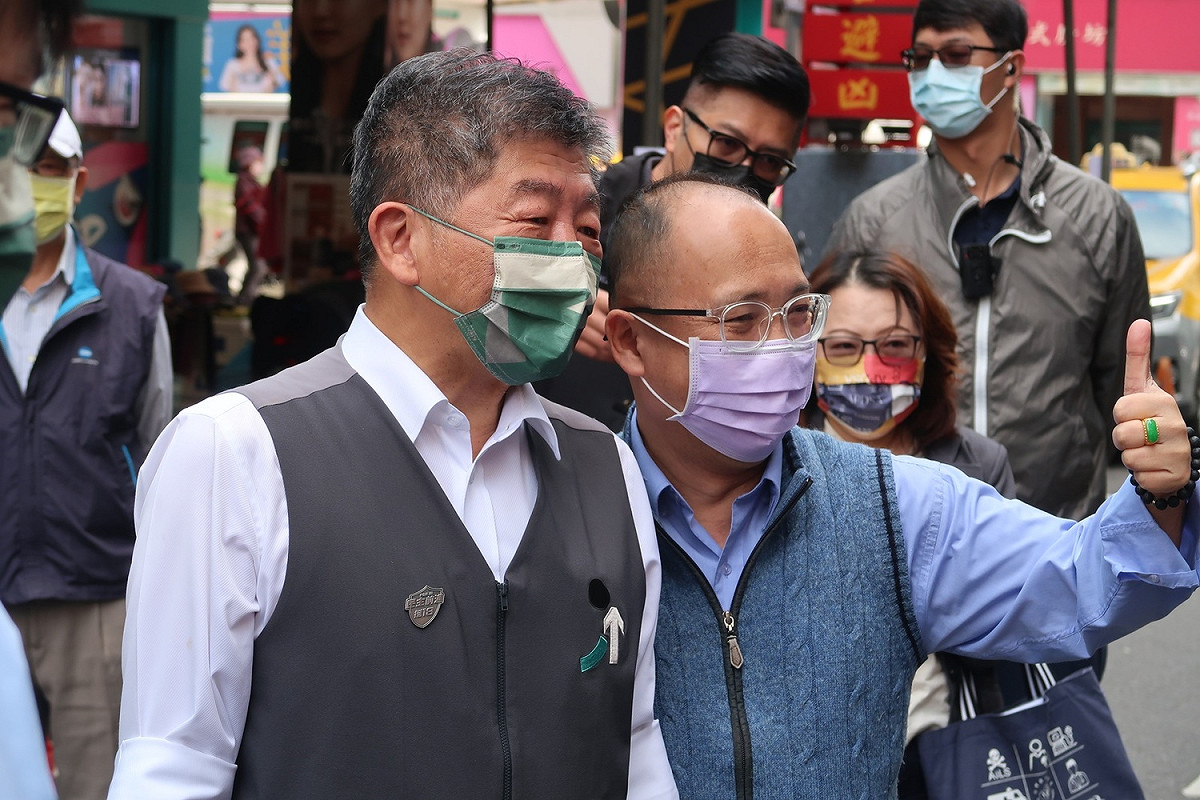 民進黨台北市長候選人陳時中 圖：林朝億/攝