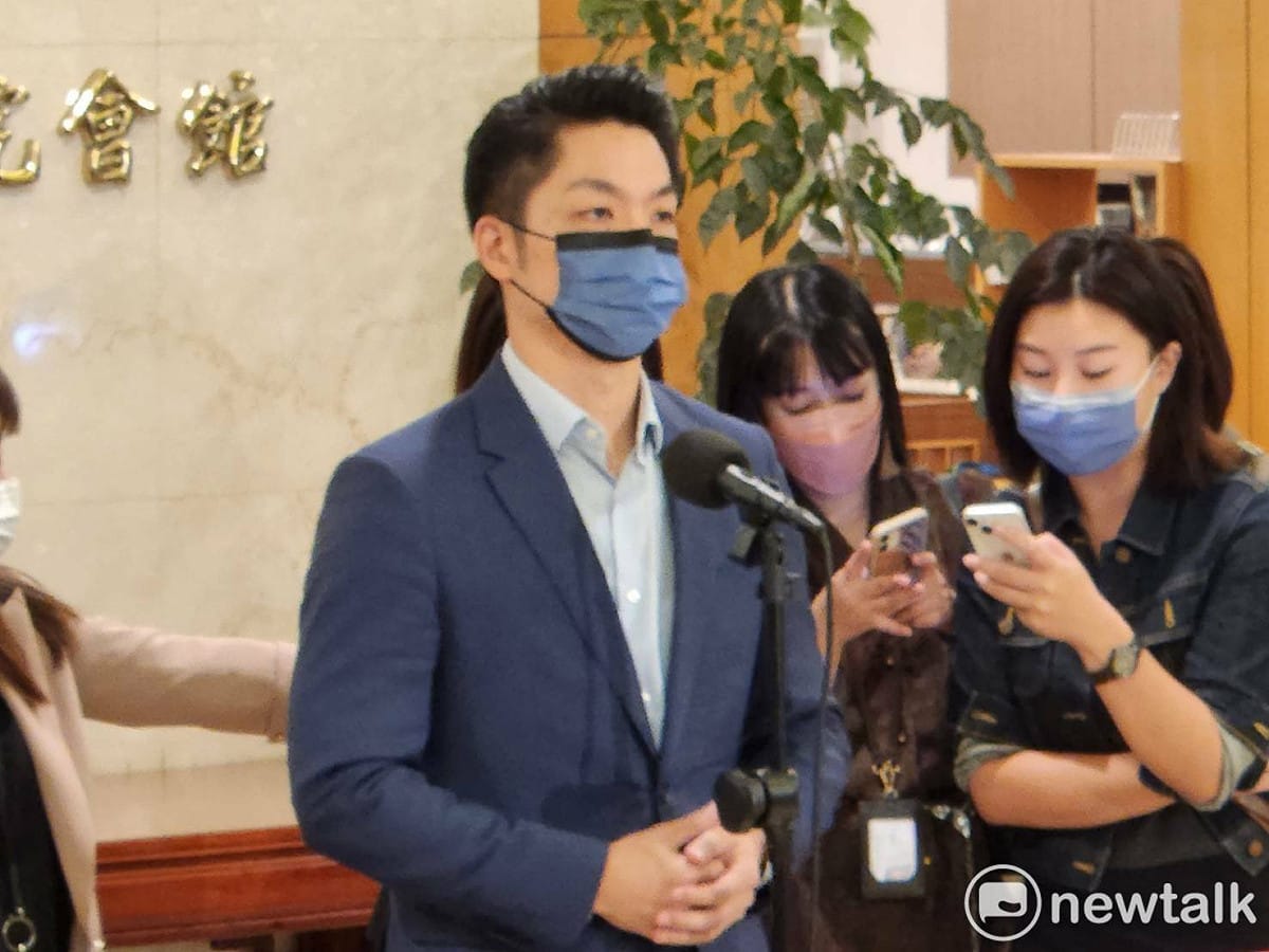 國民黨台北市長候選人蔣萬安。 圖：黃建豪/攝（資料照）