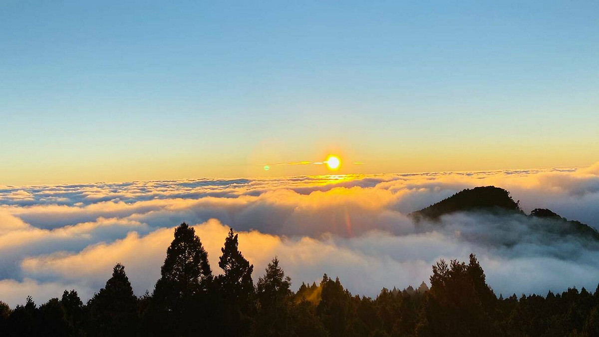 阿里山國家森林遊樂區。 圖：嘉義林區管理處提供