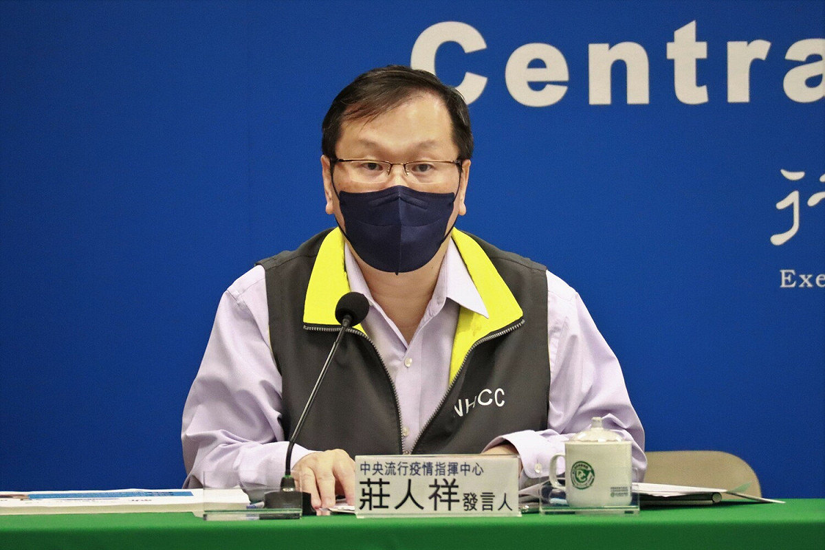 中央流行疫情指揮中心發言人莊人祥 圖：中央流行疫情指揮中心/提供（資料照）