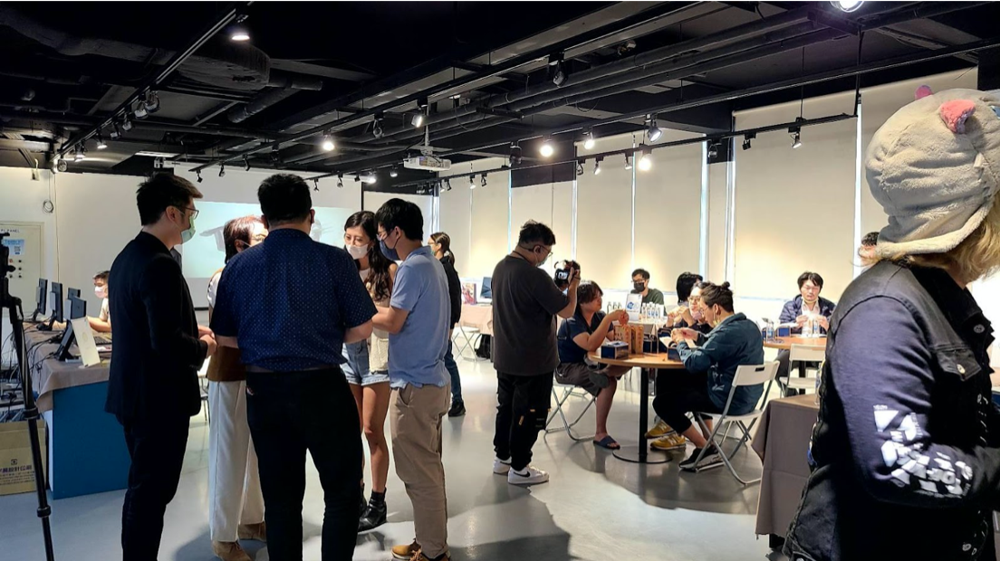 活動現場設有商務媒合區，提供開發者與企業媒合的機會。 圖：創夢市集/提供