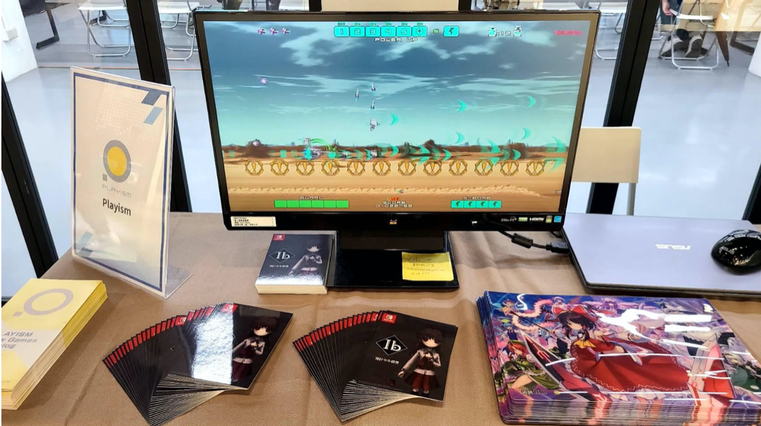 Playism也在現場設置遊戲試玩區供參加者體驗。 圖：創夢市集／提供