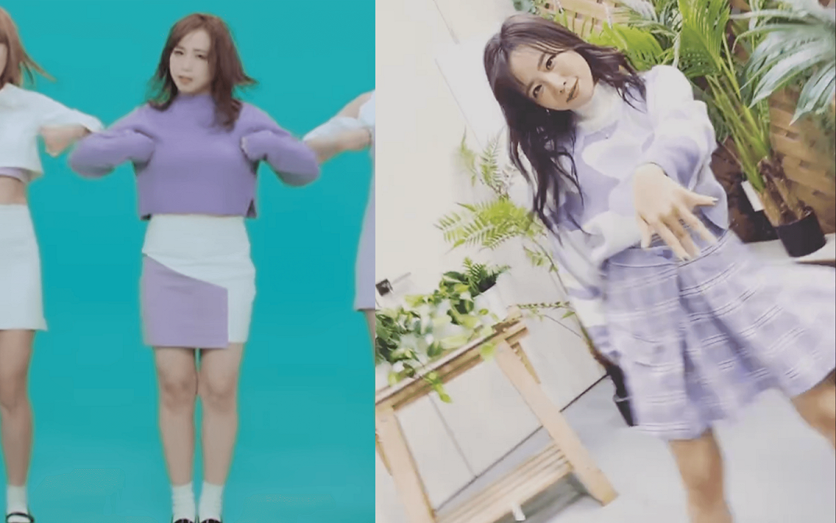 這群人茵聲翻跳BLACKPINK最新歌曲，服裝意外引起熱議。 圖：翻攝自茵聲IG、這群人YT