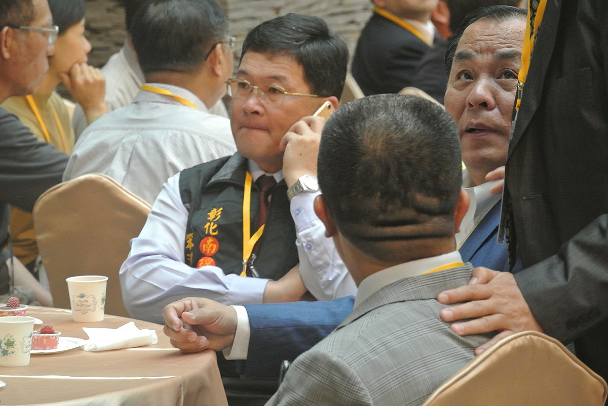 彰化市長邱建富積極在全縣布局，不排除投入縣長黨內初選。 圖：唐復年攝
