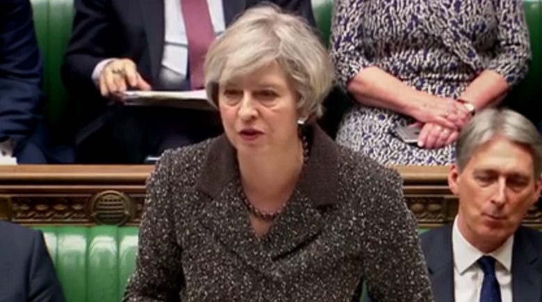 英政府20日正式發函通知歐盟，將於29日啟動脫歐程序。首相梅伊(圖)將在啟動當天前往國會對議員說明。 圖：翻攝自梅伊臉書