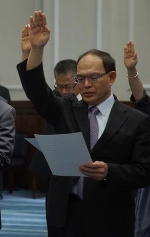 國安會副秘書長曾厚仁將接任駐歐盟代表。 圖：中央社