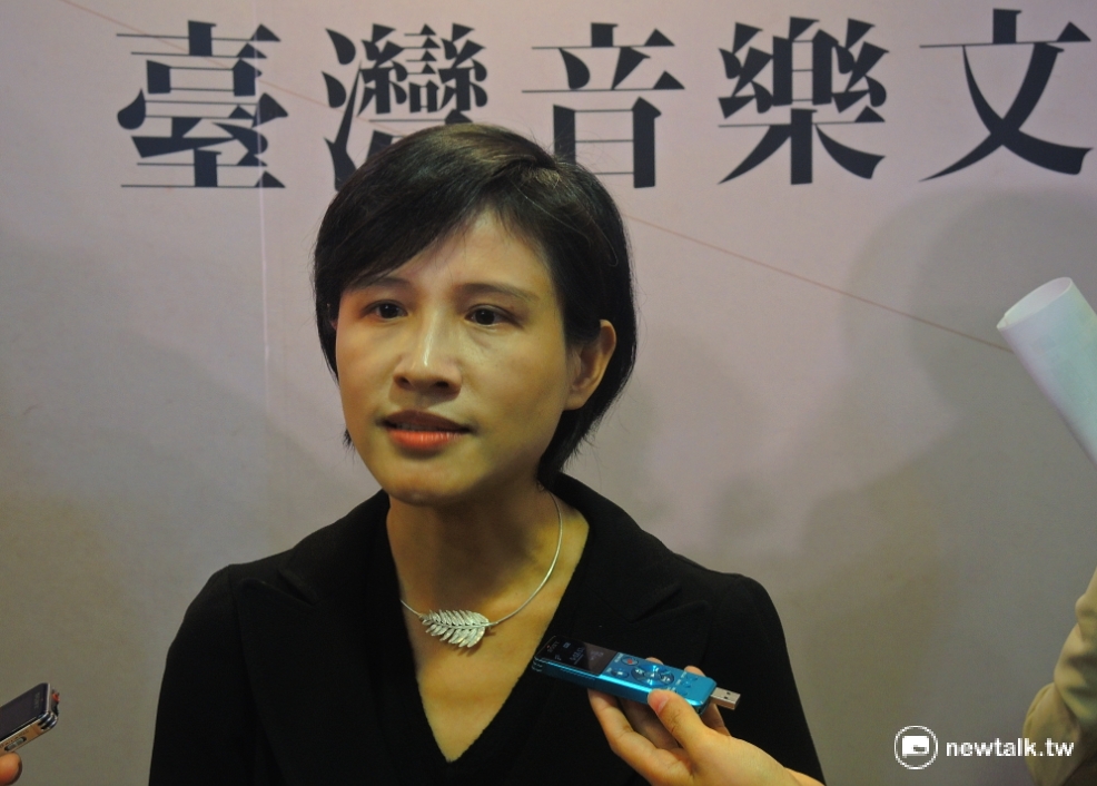鄭麗君進一步表示，文化部的責任即是投入資源，紀錄與保存這些過程，努力投入臺灣音樂史的建構工程。 圖：董珮君攝影