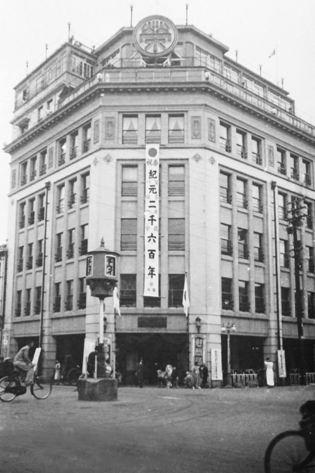 日本時代的菊元百貨。 圖：李火增／攝；凌宗魁／提供