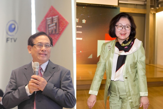 最新出刊的財訊雙週刊525期報導獨派的民視董事長郭倍宏與公視董事長陳郁秀聯手，讓小英政府相當感到頭痛。 圖:財訊雙週刊照片提供