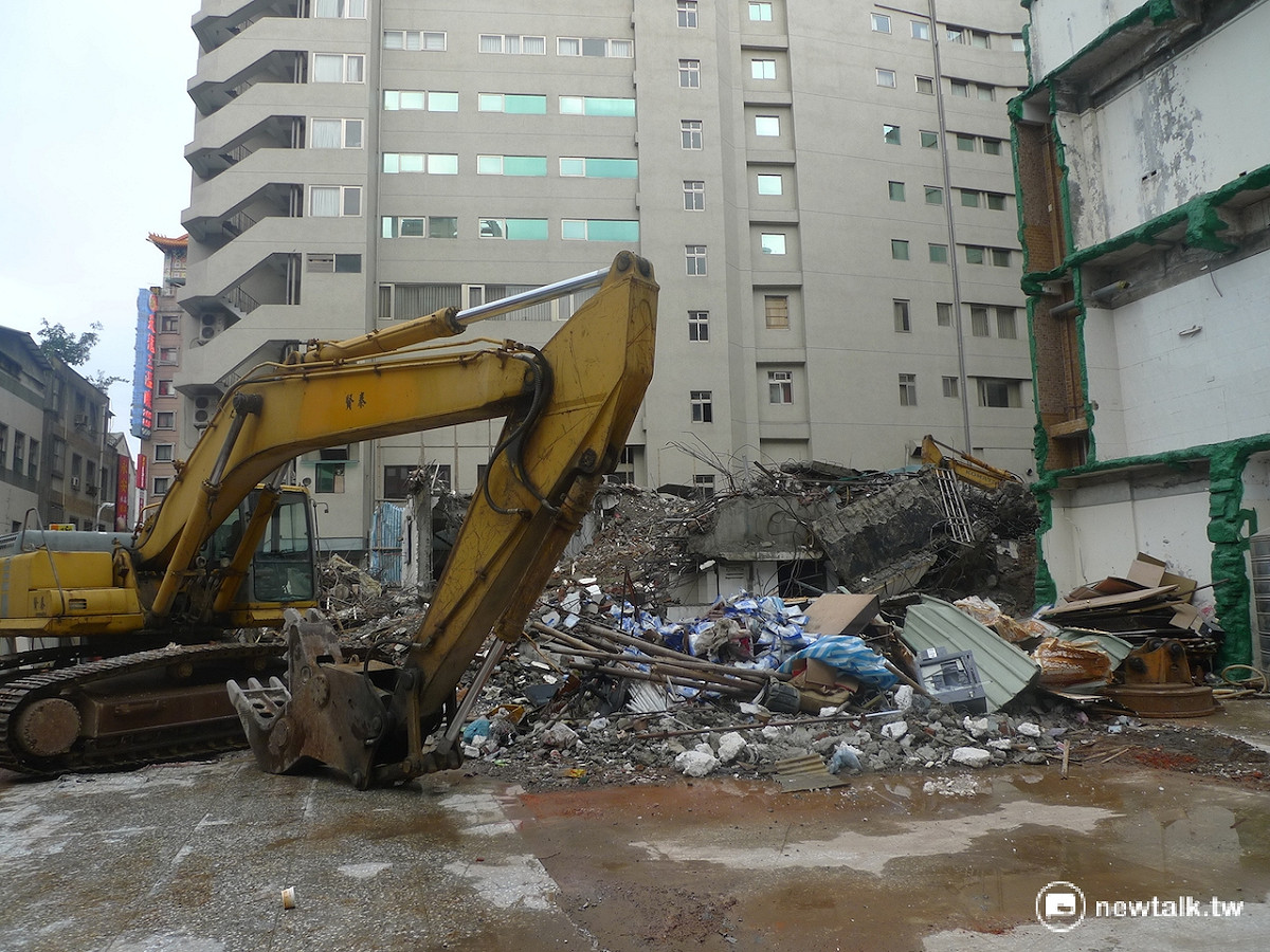 張先生的家園已被夷為平地。 圖：汪少凡／攝