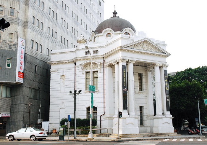 市役所是台灣同時期少見的木構造圓頂。  圖：翻攝自台中市役所網站