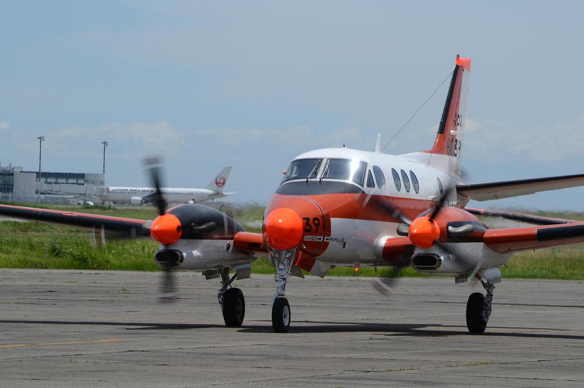 TC-90為日本海上自衛隊現役機種，乘員5人，飛航距離約2150公里。 圖：翻攝日本海上自衛隊官網