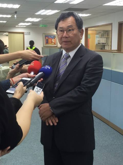 民進黨選對會陳明文29日表示，民進黨現任縣市長連任提名由黨主席提名。 圖：劉郁汶/攝