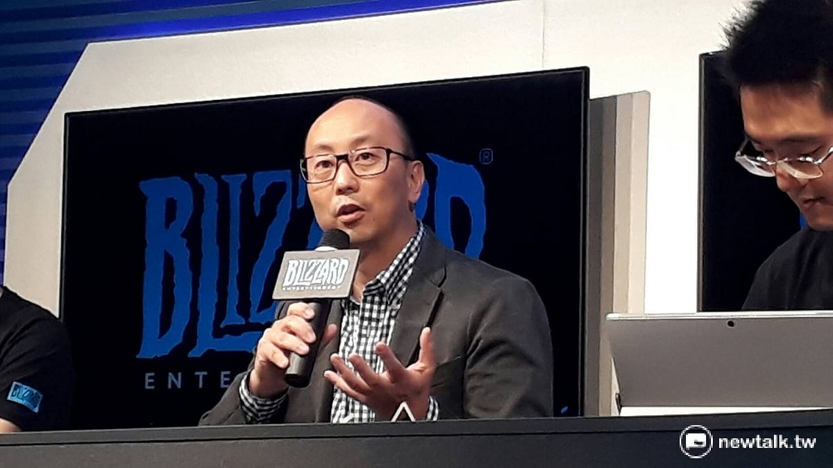 之所以特別選定台北做為電競發展據點，暴雪娛樂台灣香港澳門董事總經理孟慶良表示：「這是一個水到渠成的決定。」 圖：蔡幸秀/提供