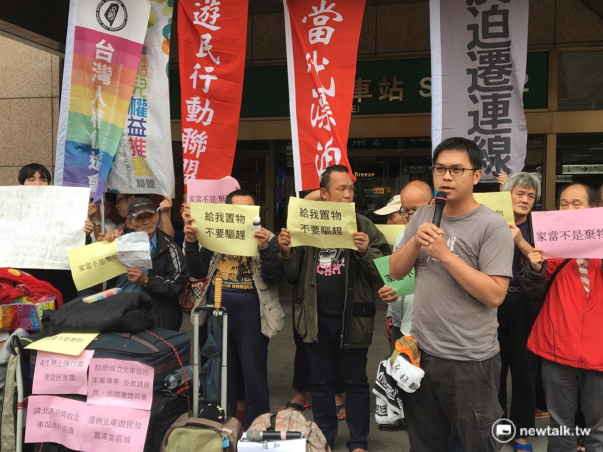 台灣人權促進會副秘書長施逸翔。 圖：鍾孟軒/攝