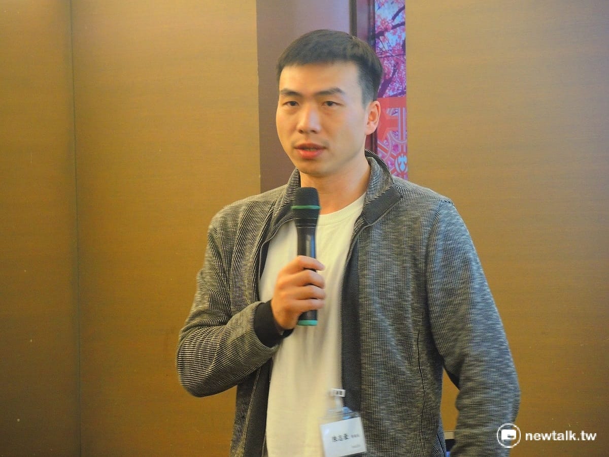 AsiaYo營運長陳志豪，今日(3/31)出席於六福客棧舉行的優沙龍演講餐會，以「海外旅遊自由行，您行不行？」為主題，分享他獨到的新興旅遊見解。 圖：董珮君攝影