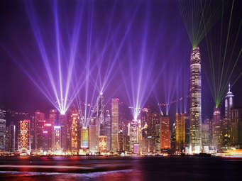 香港夜景 圖:翻攝自網路