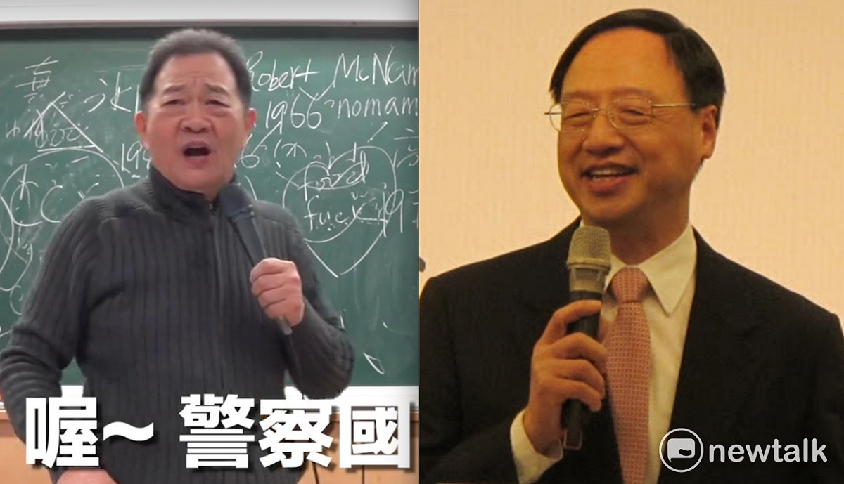 李錫錕當年在政治失意，幸好還能回學校教書，獲得學生瘋狂愛戴；江宜樺曾經得意政壇，如今毀大於譽，想回台大而不可得。兩人的命運殊途，殊可玩味。 圖：翻攝「Power錕的紙牌屋」臉書專頁/新頭殼資料照片