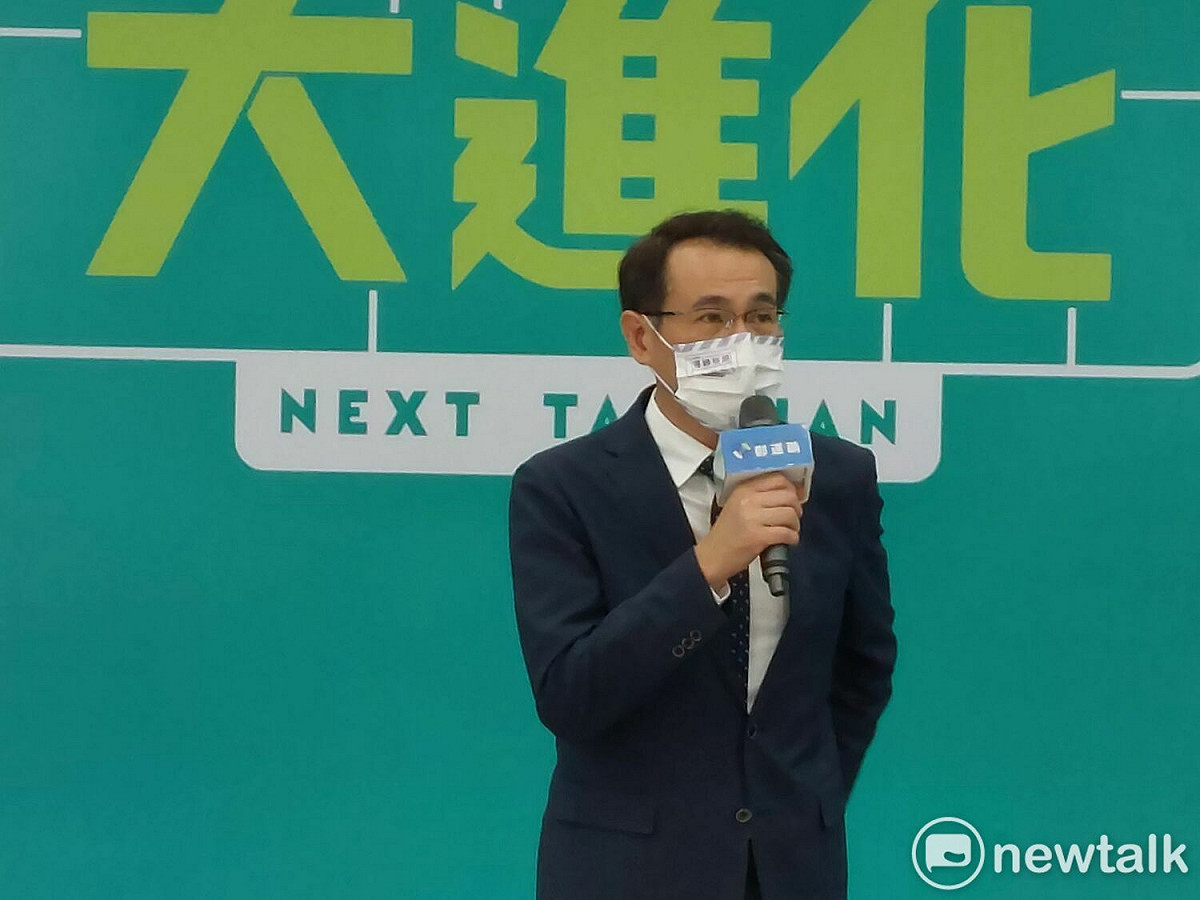 民進黨桃園市長候選人鄭運鵬。 圖：林昀真／攝（資料照）