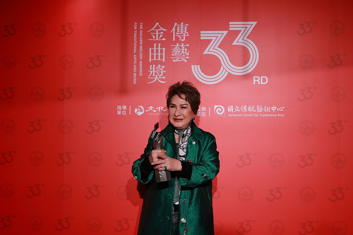 傳藝金曲戲曲表演特別獎 楊麗花領獎承諾再上舞台
