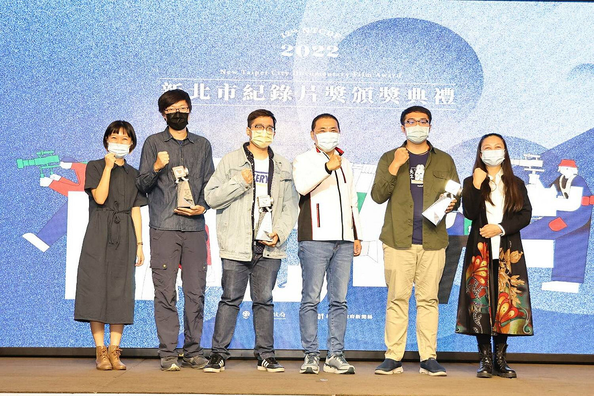 侯友宜宣布加碼拍攝基金，鼓勵優秀紀錄片創作。 圖：新北市新聞局提供