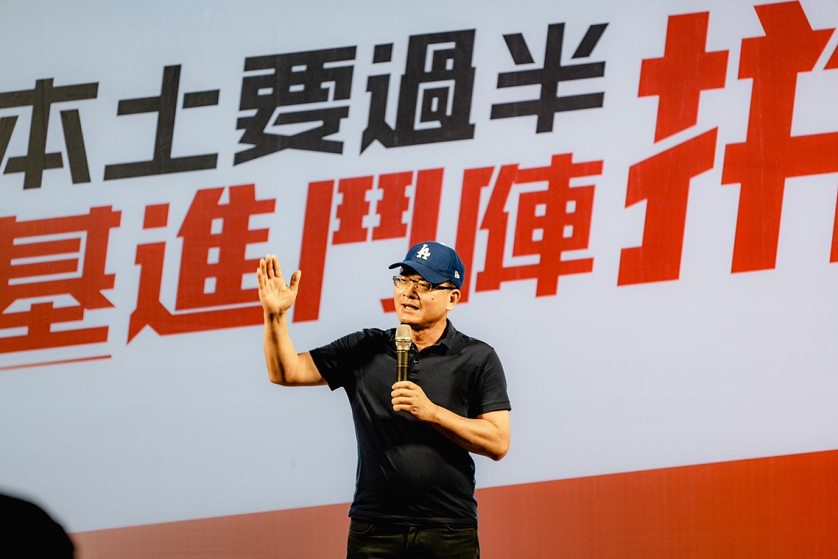 鄭弘儀被基進感動。 圖：台灣基進提供