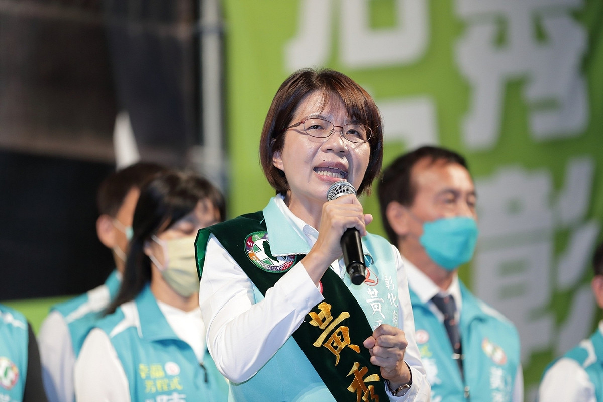黃秀芳競總公布競選歌曲「幸福漸漸來」，強調要帶領鄉親看到彰化的未來。 圖：黃秀芳競選總部/提供