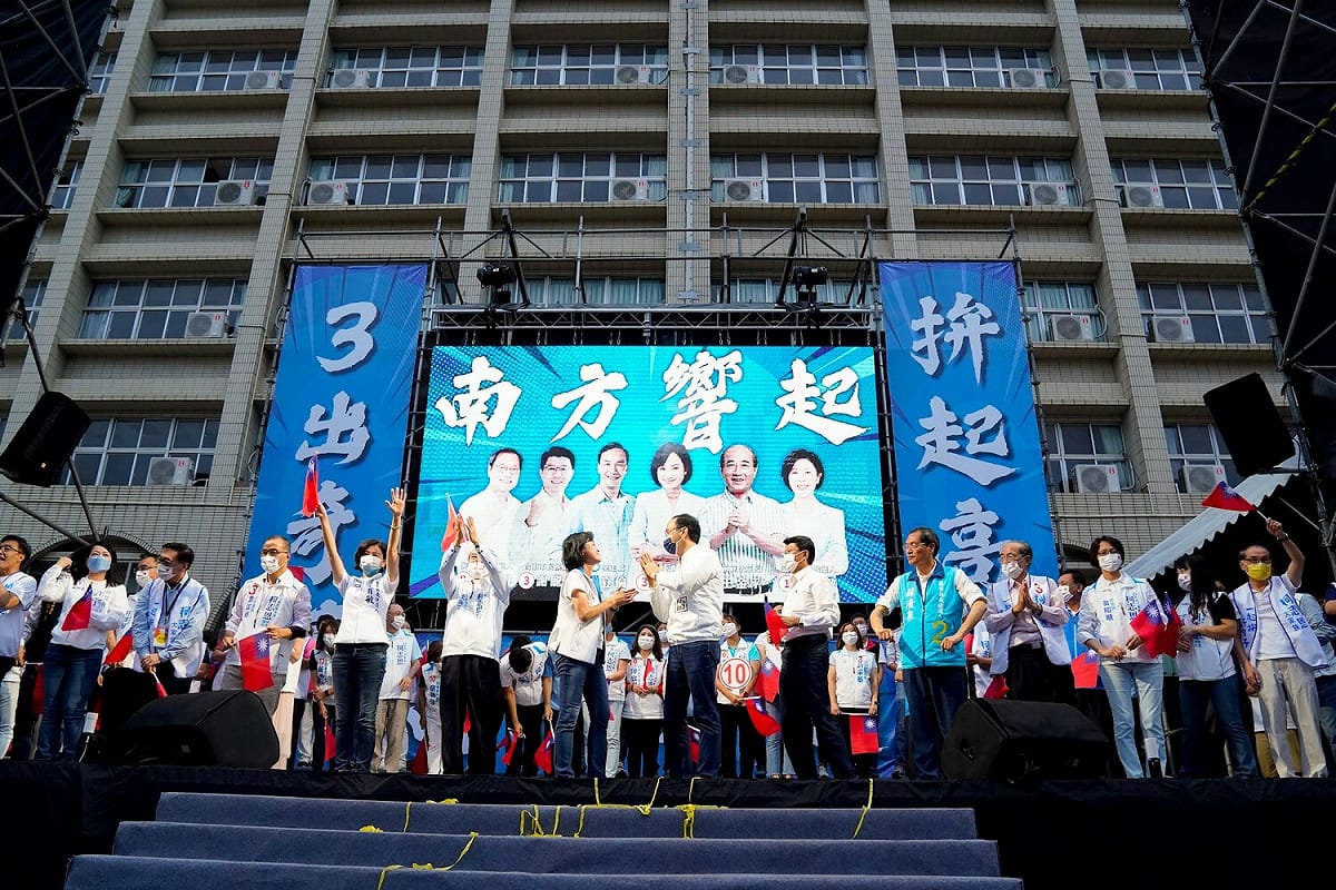 柯志恩南方響起誓師大會。 圖：柯志恩競辦提供