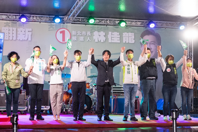 新北大翻新音樂晚會－板橋總部成立場於今(30)日晚間在板橋溪北公園登場。 圖：林競辦提供