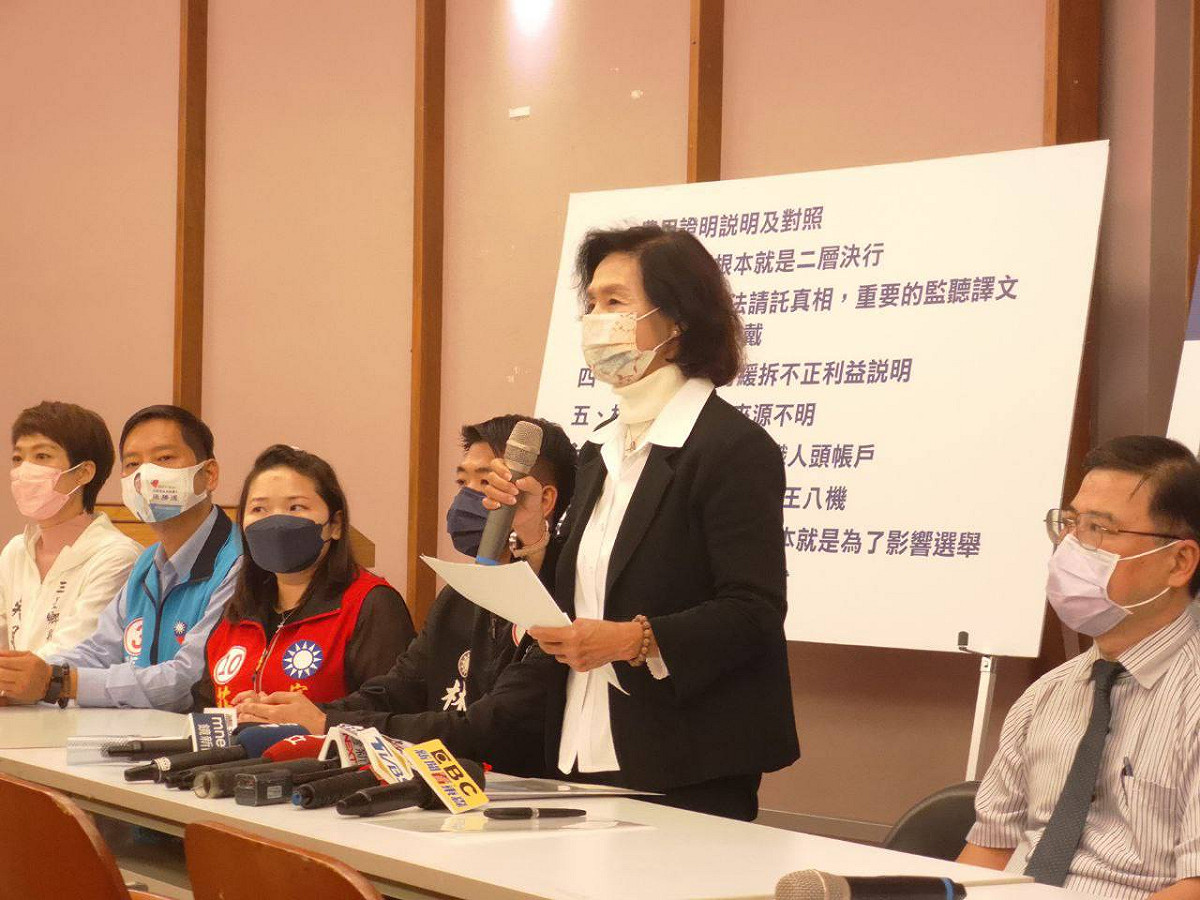 宜蘭縣長林姿妙涉貪案今(31)日首度開庭，開庭後林姿妙在臉書公開在準備庭上的說明。 圖：翻攝自林姿妙臉書