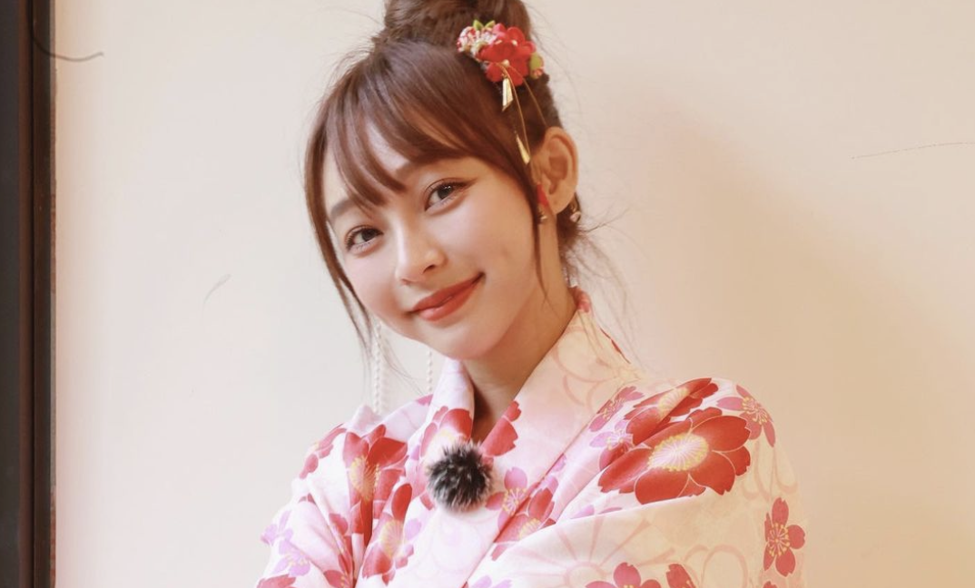 網紅林襄浴衣照流出，甜美模樣網暈船。 圖：翻攝自林襄IG