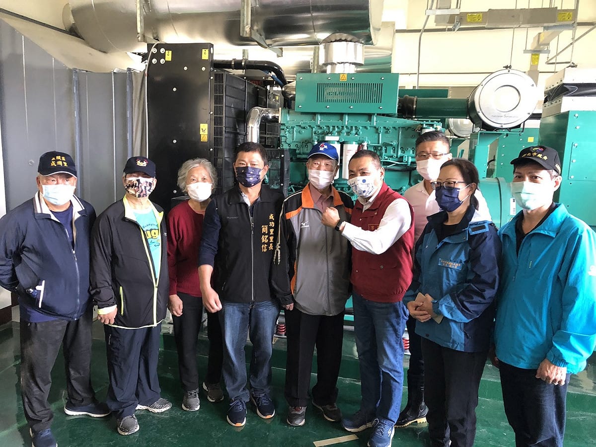 成洲抽水站完工啟用。 圖：新北市水利局/提供