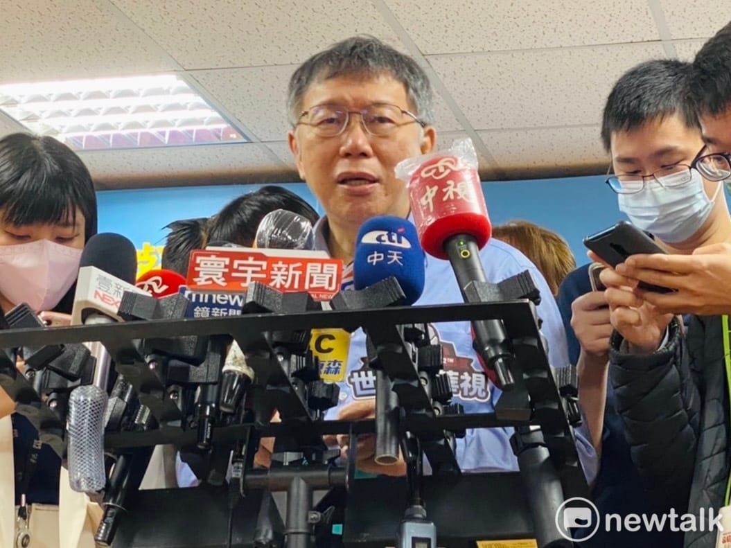 台北市長柯文哲。 圖：周煊惠 / 攝（資料照）