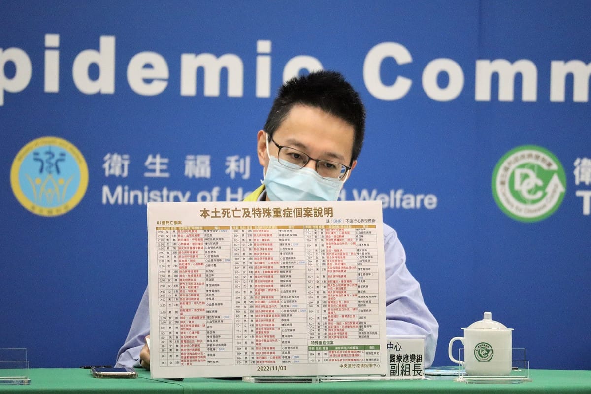 中央流行疫情指揮中心醫療應變組副組長羅一鈞。 圖：中央流行疫情指揮中心／提供