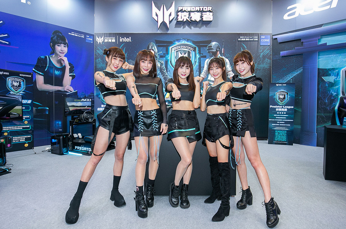 宏碁昨（3）日舉辦2022 亞太區Predator League 東京總決賽行前暨宏碁雙11購物節應援記者會 圖：acer/提供