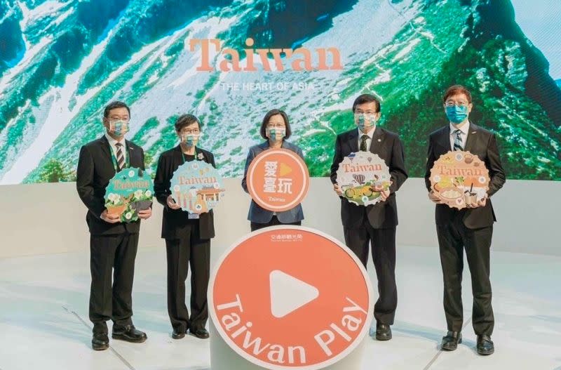 2022台北國際旅展於今(4)日在台北南港展覽館一館登場。 圖：交通部觀光局/提供