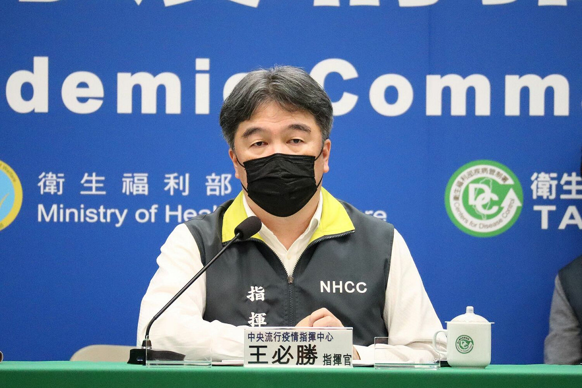 中央流行疫情指揮中心指揮官王必勝 圖：中央流行疫情指揮中心/提供