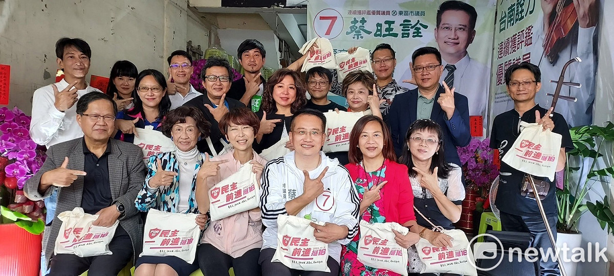 台南市議員蔡旺詮成立教育及音樂藝術文化後援會，廣邀音樂界、藝文界與教育界人士參與。 圖：黃博郎／攝