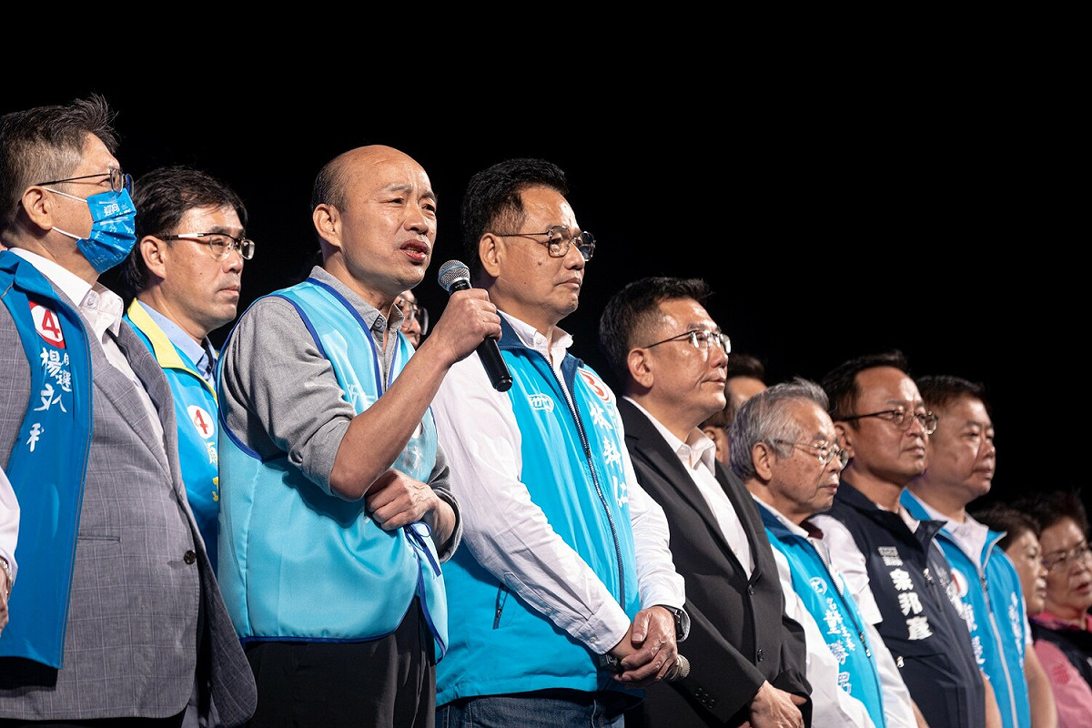 朱學恒嗆聲要打 韓國瑜替林耕仁站台酸「好可怕！有人要把我打死」