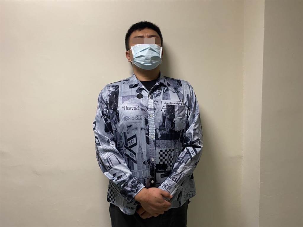 台版柬埔寨詐團主嫌陳樺韋驚聲怪叫，與平常囂張模樣判若兩人。 圖：警方提供