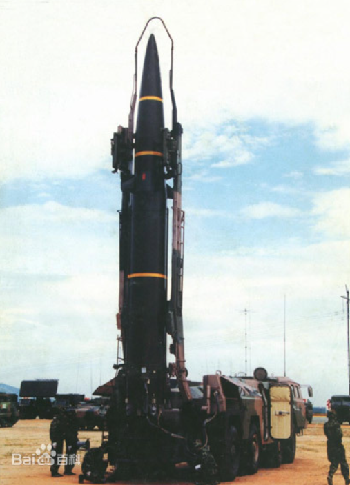 周子定指出，東風-11短程彈道導彈是火箭軍針對台灣的武器。 圖：翻攝自百度百科