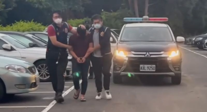 ▲「台版柬埔寨」詐騙集團總務曾姓嫌犯三峽落網，年僅20歲。（圖／翻攝畫面）