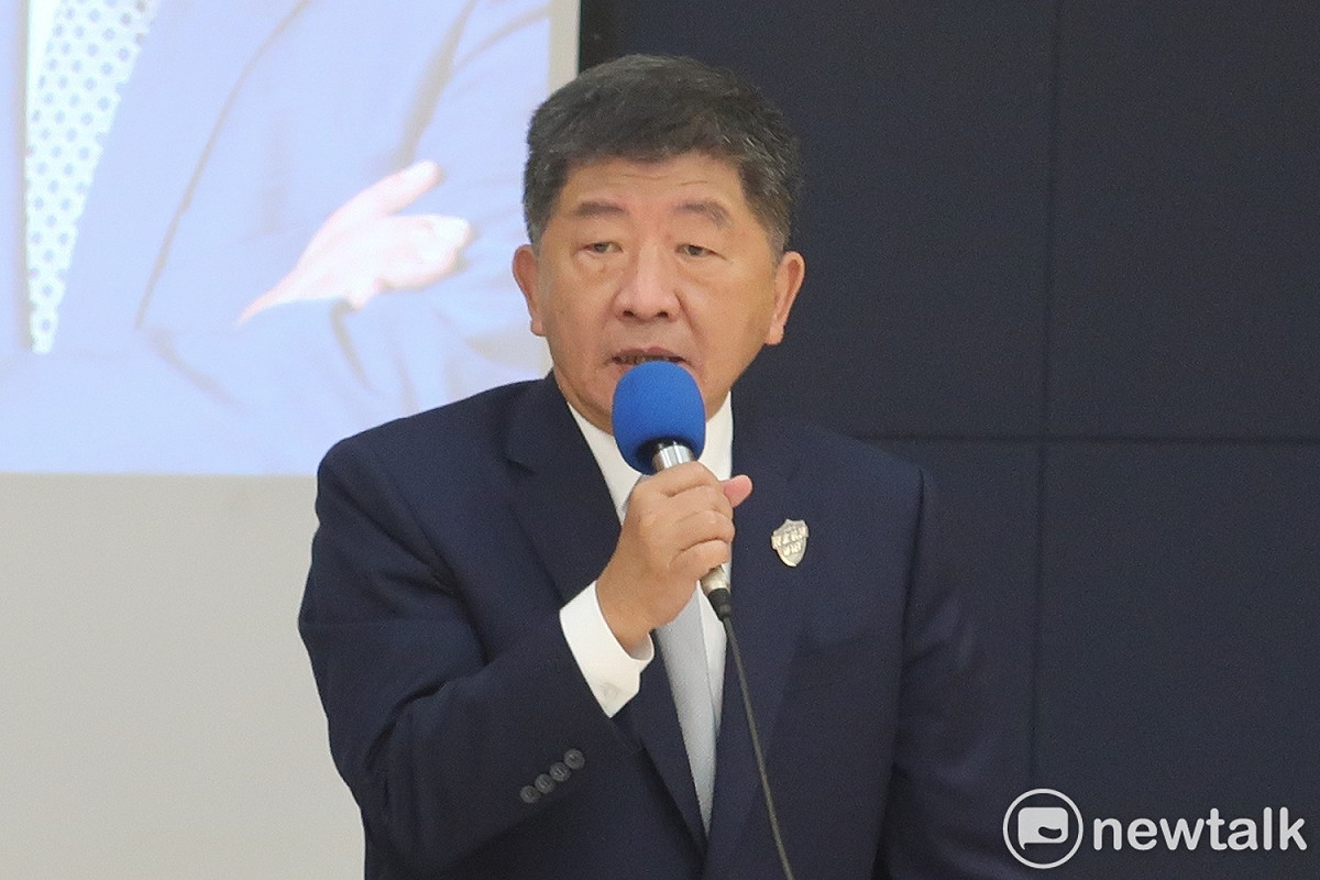 民進黨台北市長候選人陳時中。 圖：林朝億/攝