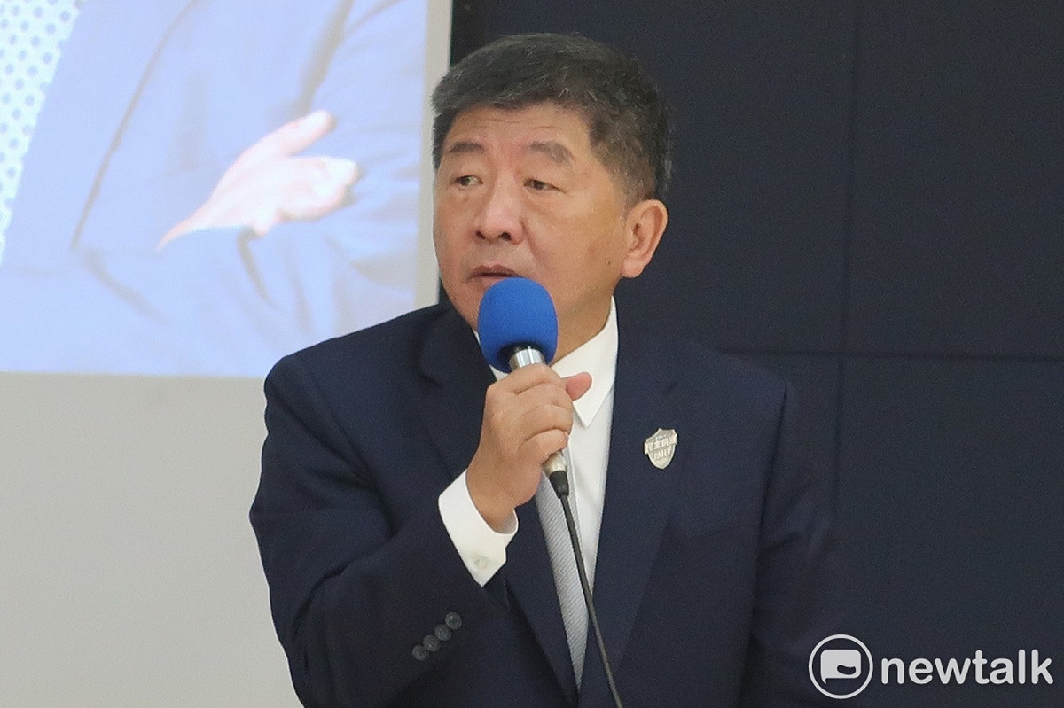民進黨台北市長候選人陳時中。 圖：林朝億/攝