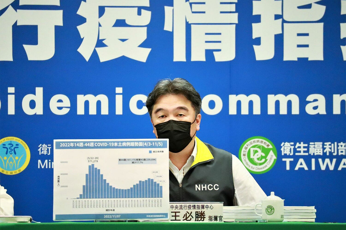 中央流行疫情指揮中心指揮官王必勝 圖：中央流行疫情指揮中心/提供