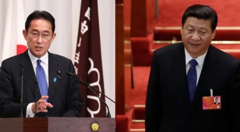 中、日兩國政府正在計畫要配合 11 月中旬在東南亞舉行的國際會議，舉行中、日峰會 圖:翻攝自看中國