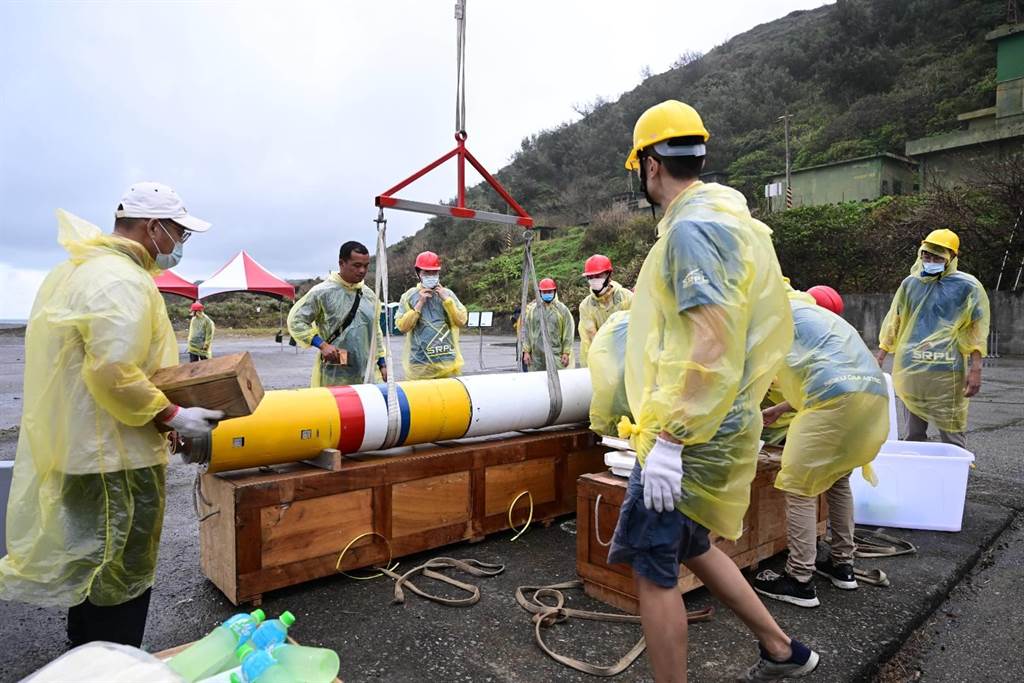 成大團隊將於8日在屏東旭海發射探空火箭。 圖：國家太空中心提供