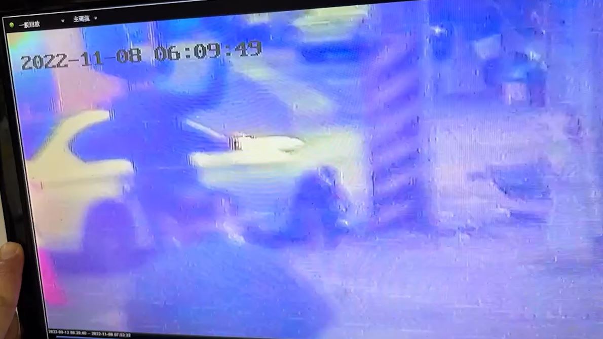 警方接手後積正極調閱周邊監視畫面追緝。 圖：警方/提供