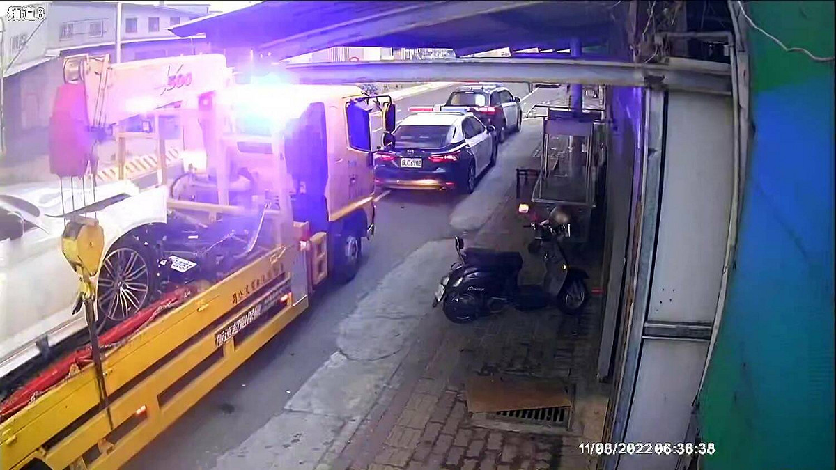 高雄市大寮區台88快速道路下，光明路與大明路口驚傳槍響。 圖：警方/提供