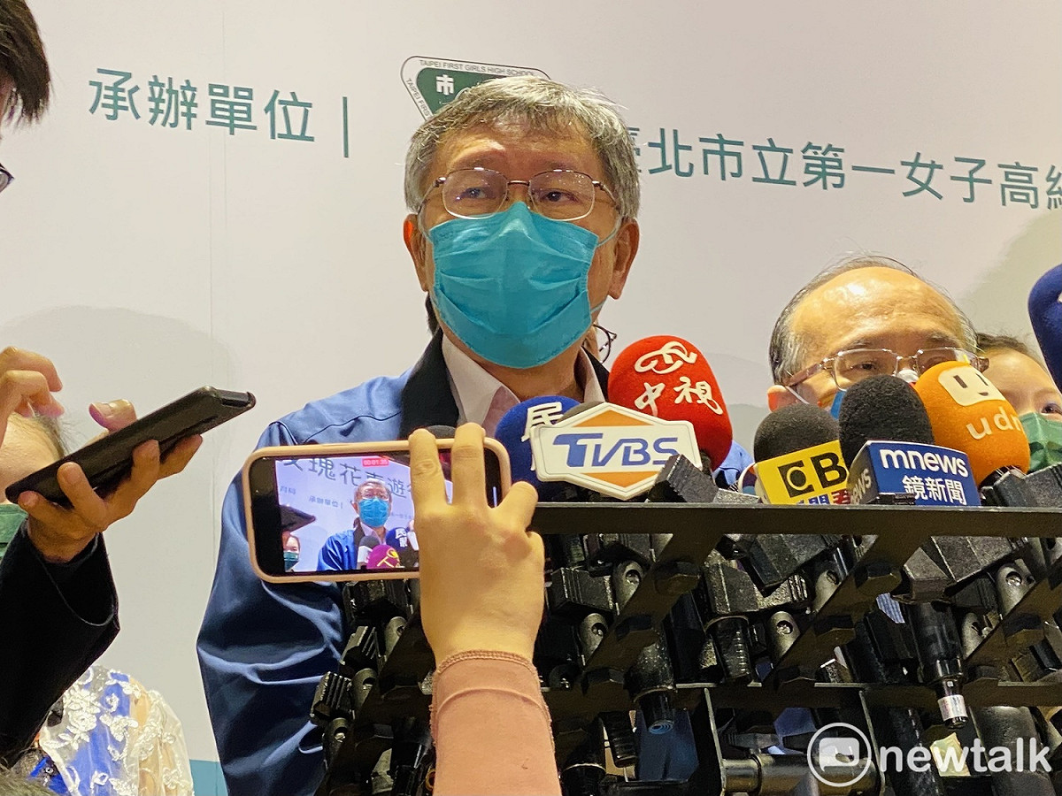 台北市長柯文哲。 圖：周煊惠 / 攝（資料照）